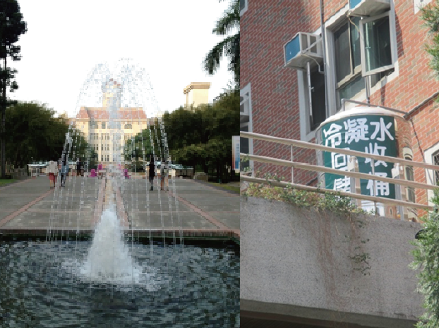 冷凝水回收與用於景觀